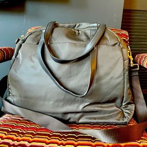 Lo & Sons OG (big) bag in brown with gold hardware